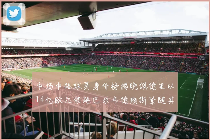 中场中路球员身价榜揭晓佩德里以14亿欧元领跑巴尔韦德赖斯紧随其后